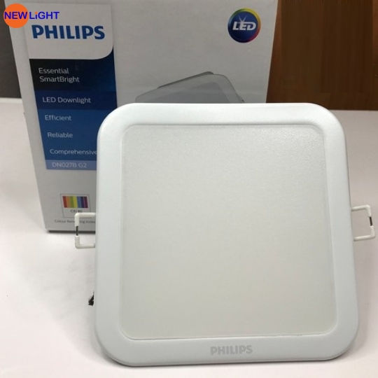 LED ÂM TRẦN DOWNLIGHT VUÔNG PHILIPS DN027B G2 LED6 L125 SQ-7W